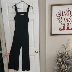 Sadie & Sage Black Sparkle Jumpsuit